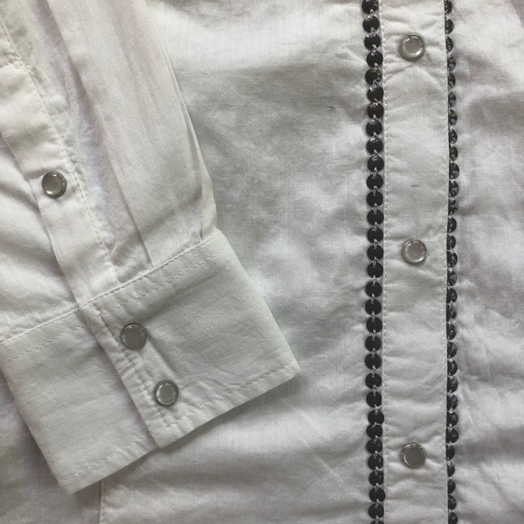 Medium Women’s Ryan Michael Button Up Tunic - Picture 5 of 6